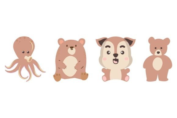 Adorable Group of Animals Graphics and Freebies Review