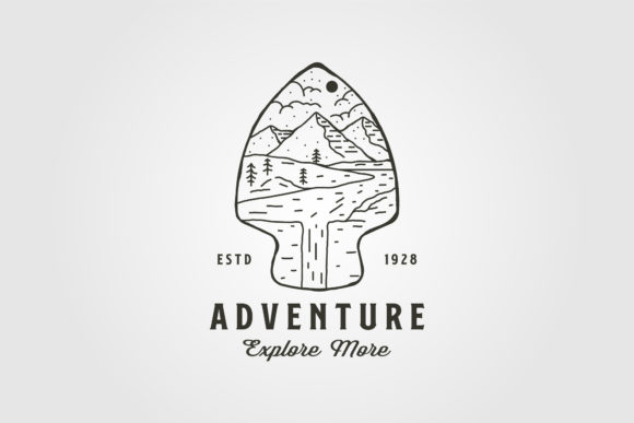 Adventure Outdoor Logo Vintage Vector Graphics Freebies Review
