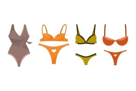 Bikini Outfit Graphics: A Freebie with Strong Branding Potential