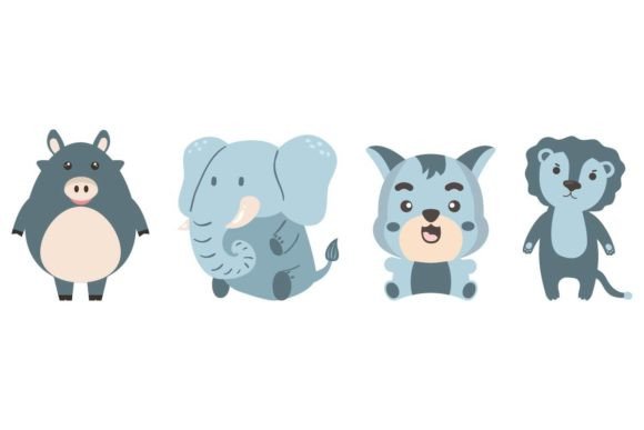Cute Animal Group Graphics and Freebies Review