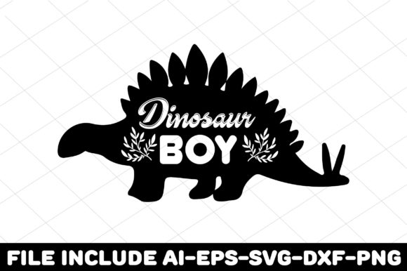 Dinosaur Boy Graphics for Crafts