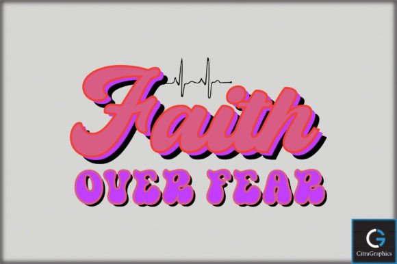 Enhance Your Blog and Crafts with the Faith over Fear SVG File