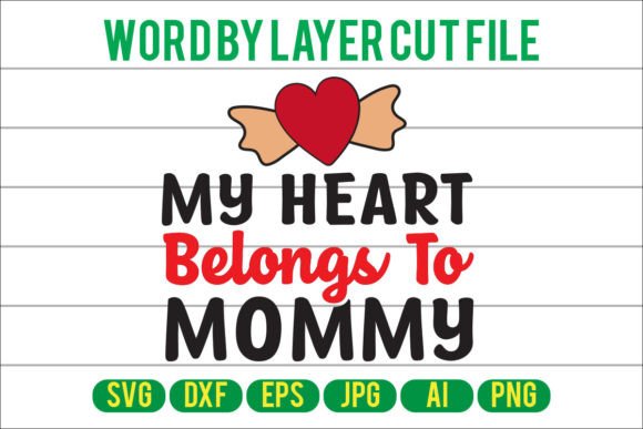 Heartfelt SVG Design for Crafts and Graphics Projects