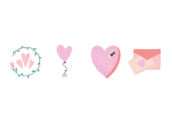 Romantic Valentine Design: A Versatile Graphics Freebie for Local Business Branding